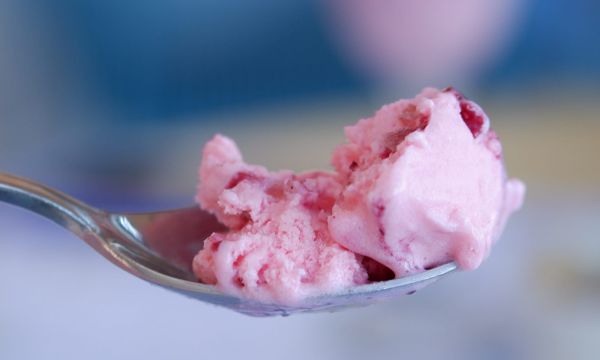 pink-ice-cream-on-spoon