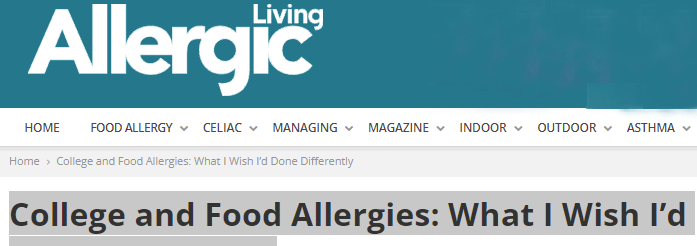 header-for-allergic-living-magazine-plus-feature-article-by-gayle-rigione-college-and-food-allergies-what-i-wish-i-d-done-differently