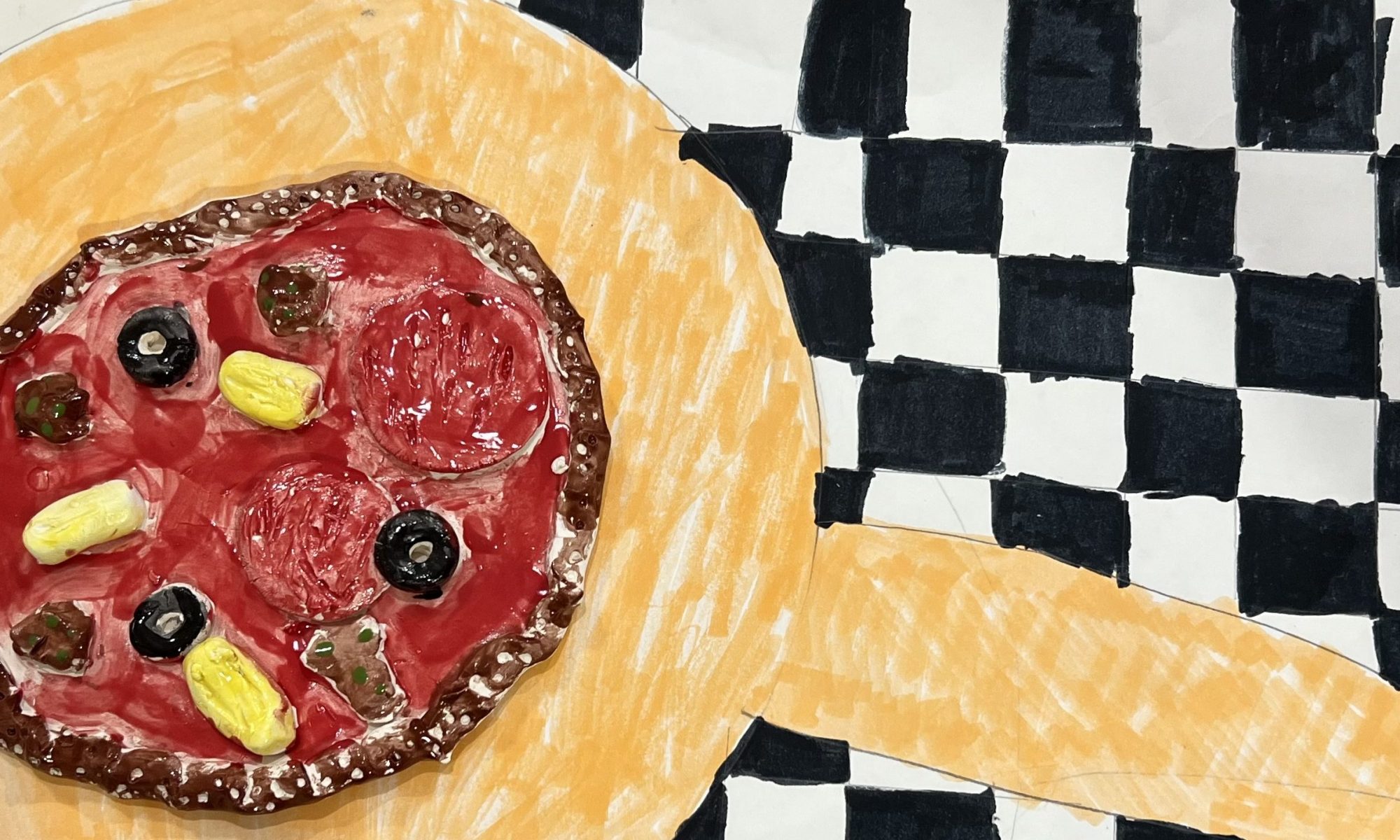 clay-pizza-made-with-dairy-free-cheese-created-by-fourth-grade-author-and-artist-olivia-daring