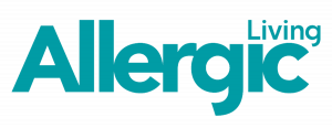 Allergic Living Logo in Teal